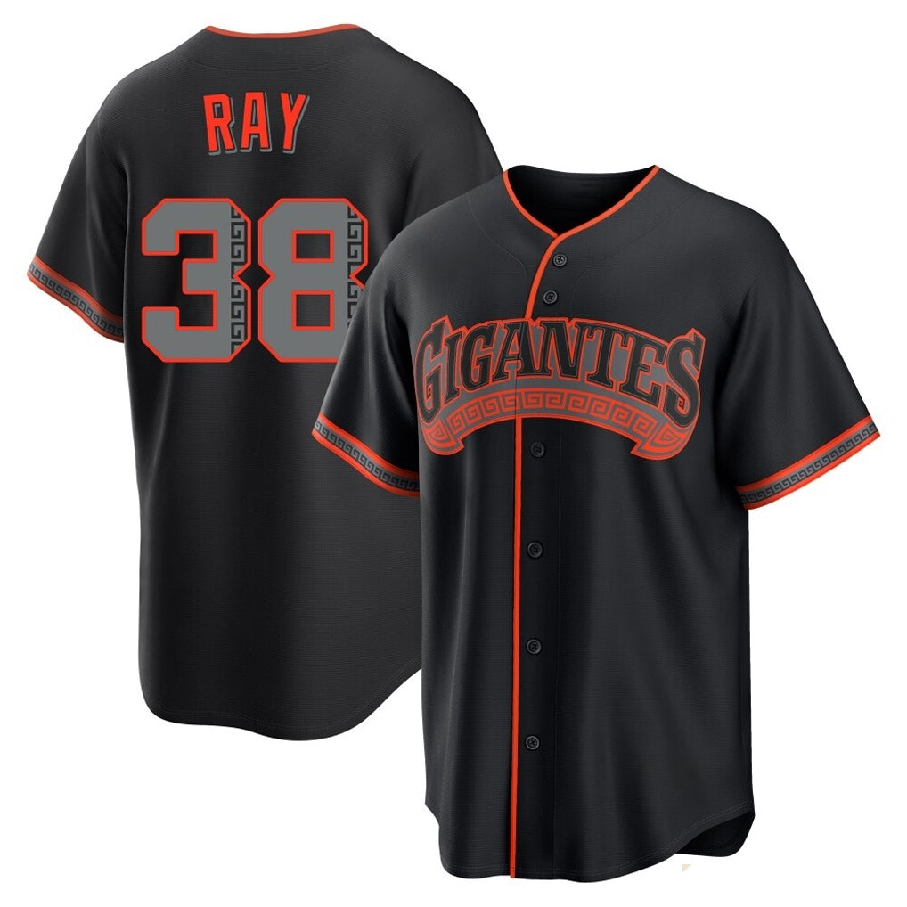 Friene SF.Giants #38 Robbie Ray Player Black Alternate Limited Stitched Jerseys