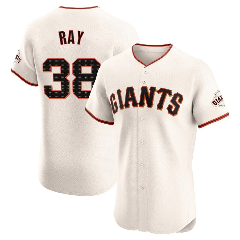 Friene SF.Giants #38 Robbie Ray Player Cream Home Limited Elite Stitched Jerseys