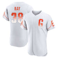 Friene SF.Giants #38 Robbie Ray Player White City Connect Home Limited Elite Stitched Jerseys