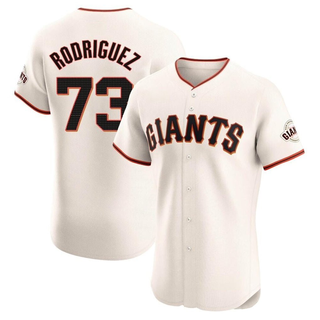 Friene SF.Giants #73 Randy Rodriguez Player Cream Home Limited Elite Stitched Jerseys