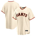 Friene SF.Giants ## Giants Blank Player Cream Home Game Stitched Jerseys