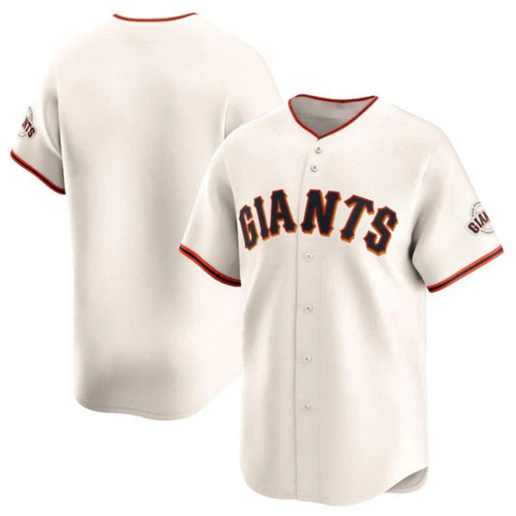Friene SF.Giants ## Giants Blank Player Cream Home Limited Stitched Jerseys