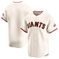 Friene SF.Giants ## Giants Blank Player Cream Home Limited Stitched Jerseys