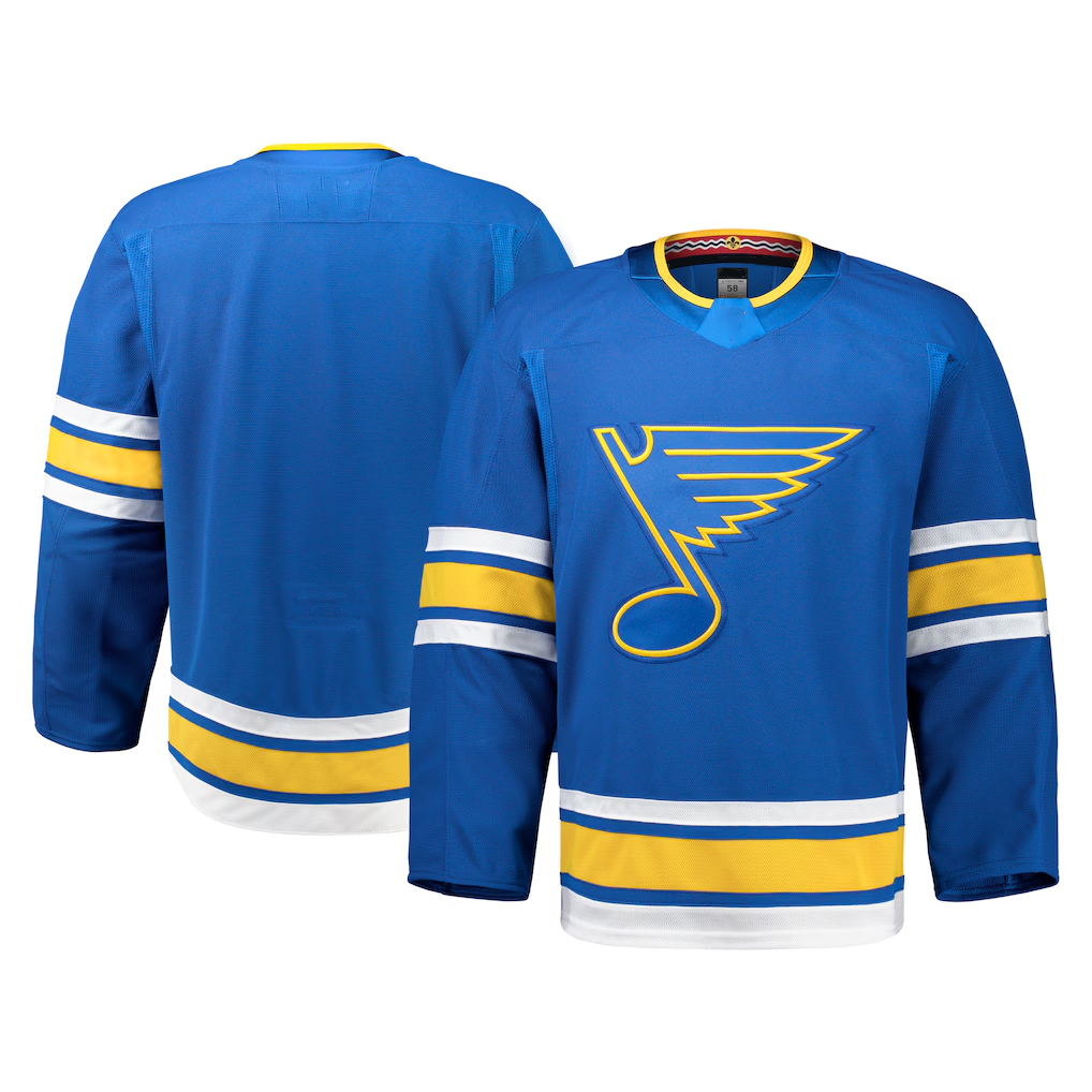 Friene SL.Blues Blue Home Authentic Pro Jerseys