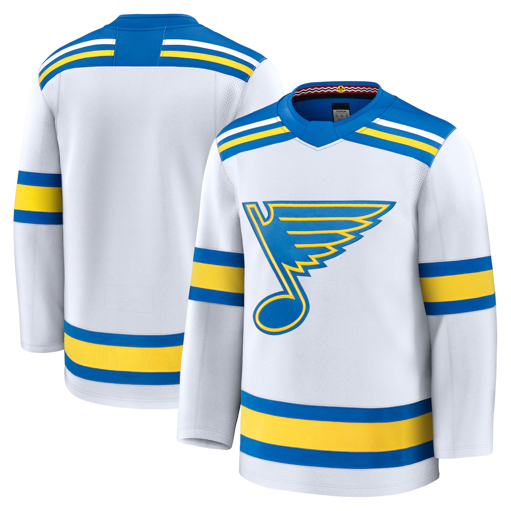 Friene SL.Blues White Away Premium Jerseys