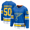 Friene SL.Blues #50 Jordan Binnington Blue Home Breakaway Player Jerseys