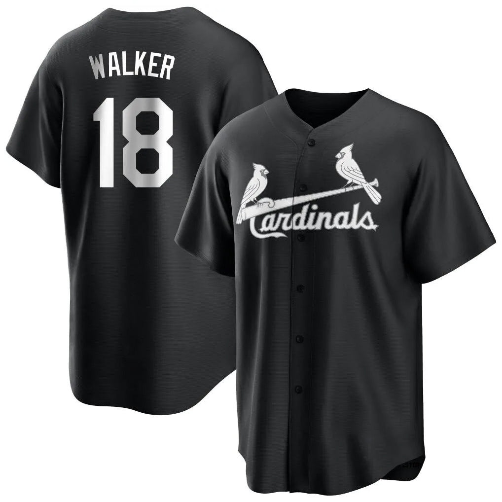 Friene St. Louis Cardinals #18 Jordan Walker Player Black City Connect Home Limited Stitched Jerseys