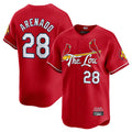 Friene St. Louis Cardinals #28 Nolan Arenado Player Red City Connect Limited Stitched Jerseys