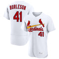 Friene St. Louis Cardinals #41 Alec Burleson Player White Home Limited Elite Stitched Jerseys