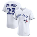 Friene T.Blue Jays #25 Anthony Santander Player White Elite Limited Home Stitched Jerseys