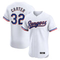 Friene T.Rangers #32 Evan Carter Player White Home Limited Elite Stitched Jerseys