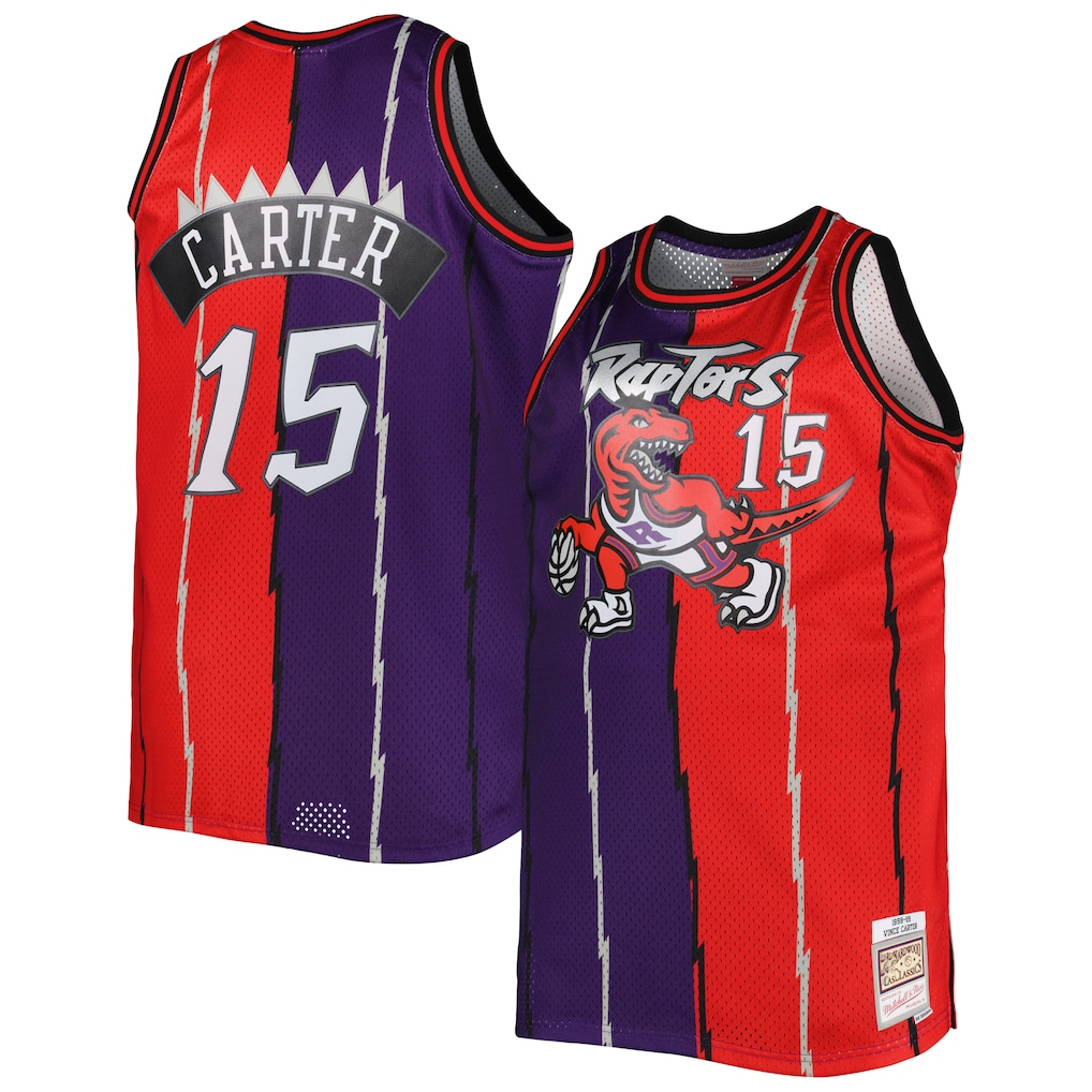 Friene T.Raptors #15 Vince Carter Mitchell & Ness White 2000 All-Star Game Authentic Jerseys