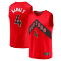 Friene T.Raptors #4 Scottie Barnes Red Fast Break Replica Jerseys - Icon Edition
