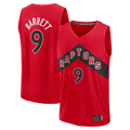 Friene T.Raptors #9 RJ Barrett Red Fast Break Jerseys - Icon Edition