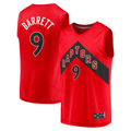 Friene T.Raptors #9 RJ Barrett  Red Fast Break Player Jerseys - Icon Edition