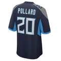 Friene T.Titans #20 Tony Pollard Navy Game Player Jersey Stitched Jerseys