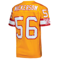 Friene TB.Buccaneers 1993 #56 Hardy Nickerson Mitchell & Ness Orange Authentic Throwback Retired Player Stitched Jerseys