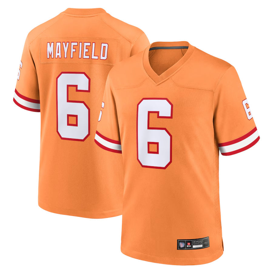 Friene TB.Buccaneers Secondary Alternate Game Football Jerseys - #6 Baker Mayfield Player
