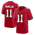 Friene TB.Buccaneers #11 Jalen McMillan Player Red Home Game Stitched Jerseys