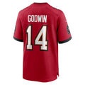 Friene TB.Buccaneers #14 Chris Godwin Jr. Player Red Game Home Stitched Jerseys