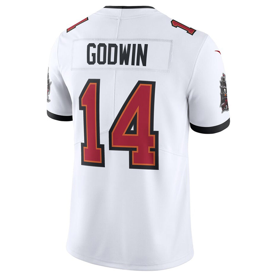 Friene TB.Buccaneers #14 Chris Godwin Jr. Player White Vapor Limited Football Jerseys