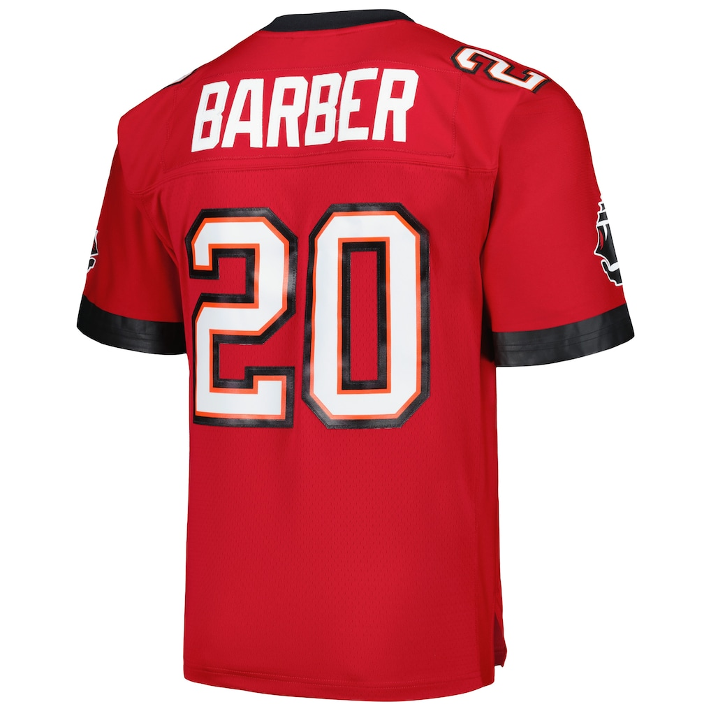 Friene TB.Buccaneers #20 Ronde Barber Mitchell & Ness Red Legacy Replica Puhic Stitched Jerseys