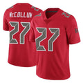 Friene TB.Buccaneers #27 Zyon McCollum Player Red Limited Color Rush Home Game Stitched Jerseys