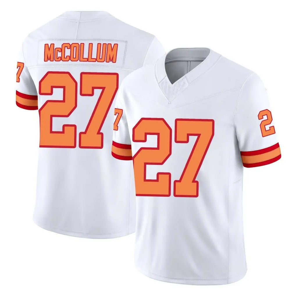 Friene TB.Buccaneers #27 Zyon McCollum Player White Limited '76 Vapor F.U.S.E. Home Game Stitched Jerseys