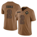 Friene TB.Buccaneers #2 Emeka Egbuka Player Brown Salute To Service Limited Stitched Jerseys