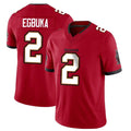 Friene TB.Buccaneers #2 Emeka Egbuka Player Red Limited Vapor F.U.S.E. Home Game Stitched Jerseys