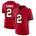 Friene TB.Buccaneers #2 Emeka Egbuka Player Red Limited Vapor Home Game Stitched Jerseys