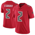 Friene TB.Buccaneers #2 Emeka Egbuka Player Red Vapor Limited Football Jerseys