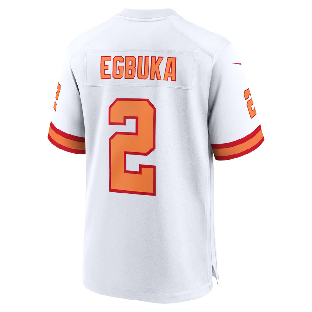 Friene TB.Buccaneers #2 Emeka Egbuka Player White 50th Season Game Stitched Jerseys