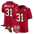 Friene TB.Buccaneers #31 Antoine Winfield Jr. Player Red Limited 2026 Season Vapor F.U.S.E. Home Game Stitched Jerseys
