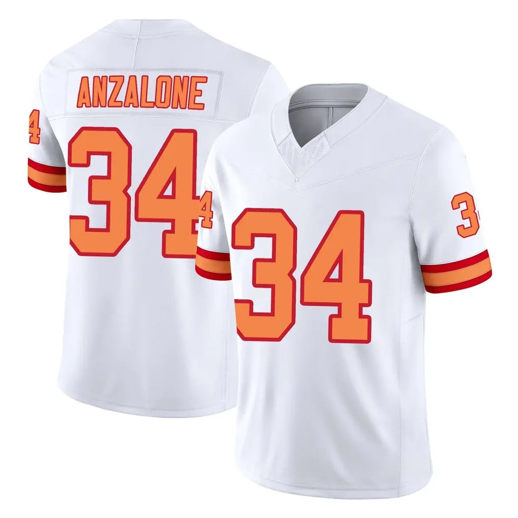 Friene TB.Buccaneers #34 Alex Anzalone Player White Limited '76 Vapor F.U.S.E. Home Game Stitched Jerseys