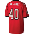 Friene TB.Buccaneers #40 Mike Alstott Mitchell & Ness Red Legacy Replica Puhic  Stitched Jerseys