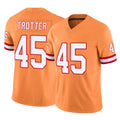 Friene TB.Buccaneers #45 Josiah Trotte Player Orange Limited Vapor F.U.S.E. Home Game Stitched Jerseys