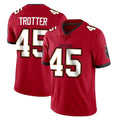 Friene TB.Buccaneers #45 Josiah Trotte Player Red Limited Vapor Home Game Stitched Jerseys