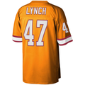 Friene TB.Buccaneers #47 John Lynch Mitchell & Ness Orange Big & Tall 1995 Legacy Retired Player Stitched Jerseys