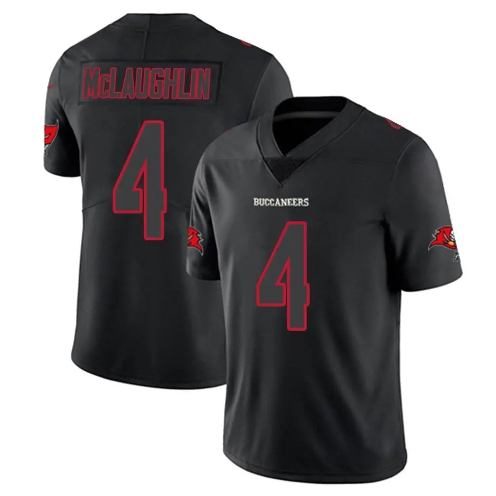 Friene TB.Buccaneers #4 Chase McLaughlin Player Black Impact Limited Home Game Stitched Jerseys