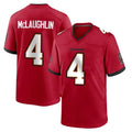 Friene TB.Buccaneers #4 Chase McLaughlin Player Red Home Game Stitched Jerseys