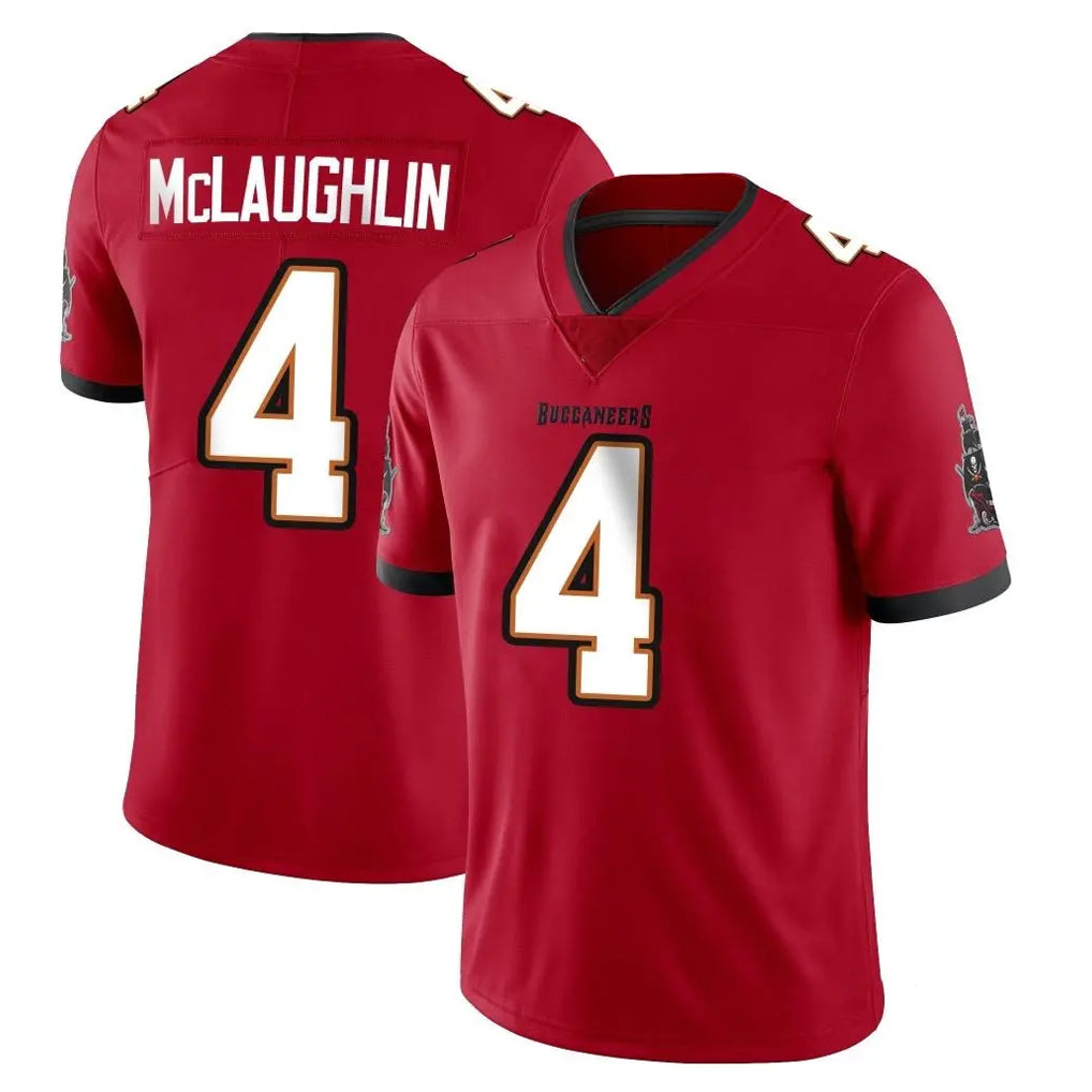 Friene TB.Buccaneers #4 Chase McLaughlin Player Red Limited Vapor Home Game Stitched Jerseys