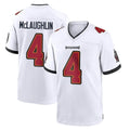 Friene TB.Buccaneers #4 Chase McLaughlin Player White Home Game Stitched Jerseys