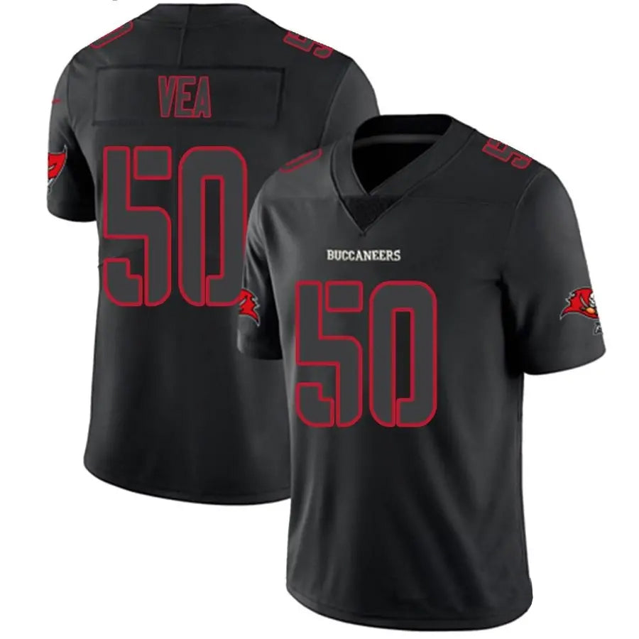 Friene TB.Buccaneers #50 Vita Vea Player Limited Black Game Football Jerseys