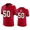 Friene TB.Buccaneers #50 Vita Vea Player Red Limited Vapor Home Game Stitched Jerseys
