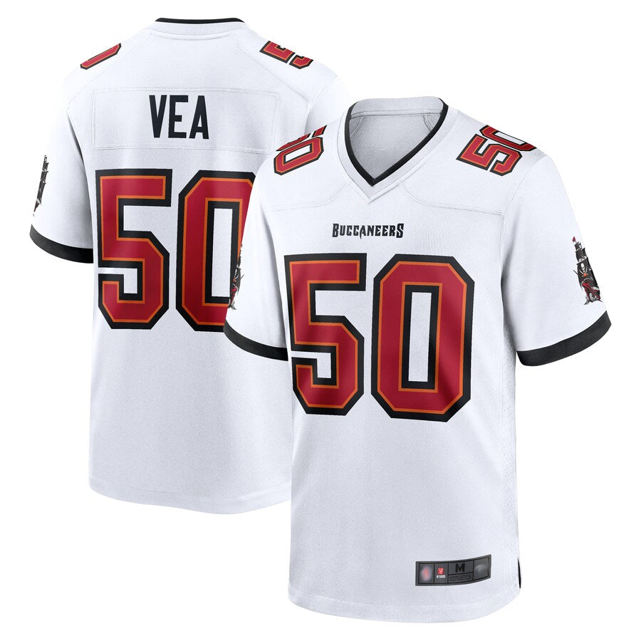 Friene TB.Buccaneers #50 Vita Vea Player Whtie Game Football Jerseys