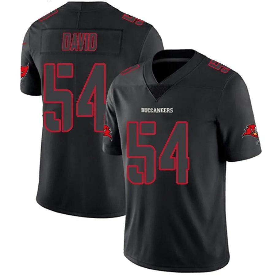 Friene TB.Buccaneers #54 Lavonte David Player  Limited Black Football Jerseys