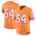 Friene TB.Buccaneers #54 Lavonte David Player  Orange Vapor F.U.S.E. Limited Football Jerseys