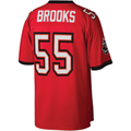 Friene TB.Buccaneers #55 Derrick Brooks Mitchell & Ness Red Legacy Replica Puhic Stitched Jerseys