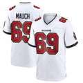 Friene TB.Buccaneers #69 Cody Mauch Player White Home Game Stitched Jerseys